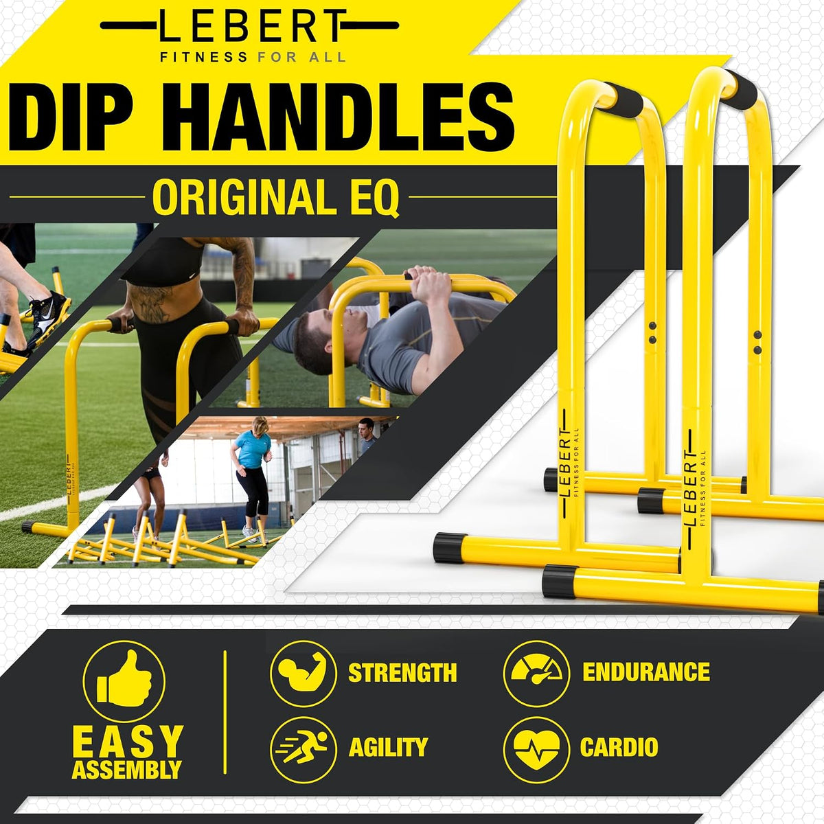 Lebert Equalizer Total Body Strengthener – Dip Station - Standard & XL
